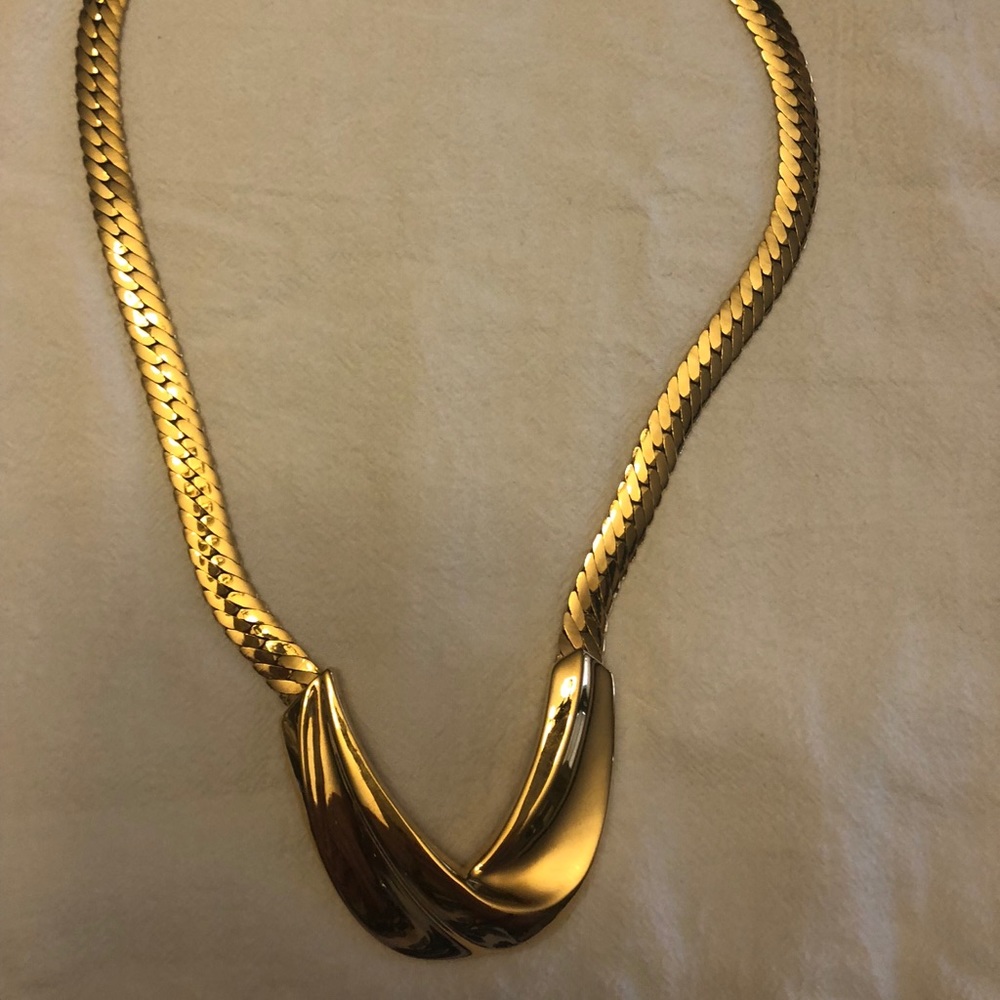 Gold necklace